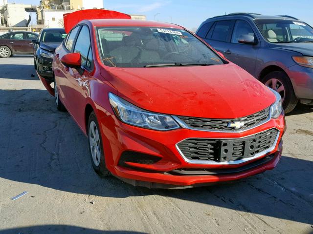 1G1BC5SM6G7283494 - 2016 CHEVROLET CRUZE LS RED photo 1