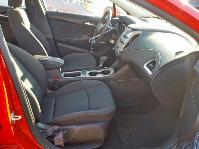 1G1BC5SM6G7283494 - 2016 CHEVROLET CRUZE LS RED photo 5