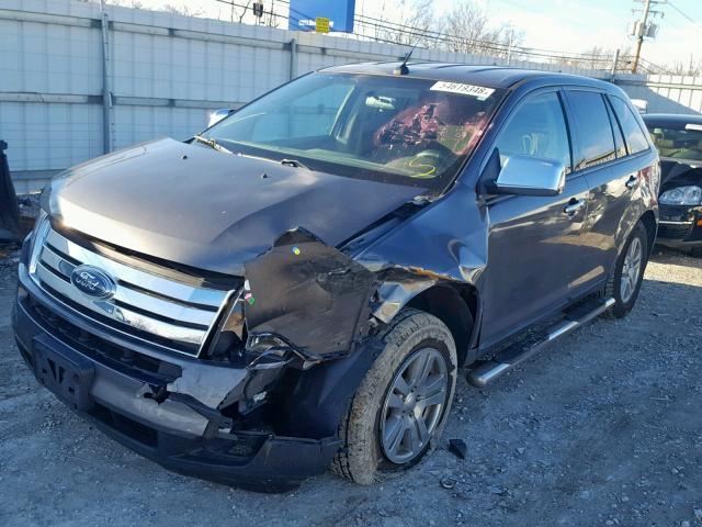 2FMDK46C29BA63869 - 2009 FORD EDGE SE GRAY photo 2