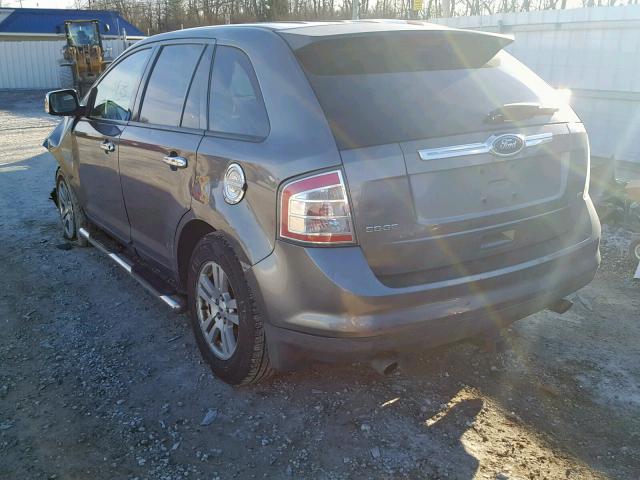 2FMDK46C29BA63869 - 2009 FORD EDGE SE GRAY photo 3