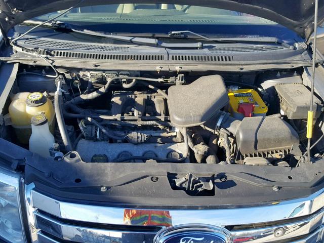 2FMDK46C29BA63869 - 2009 FORD EDGE SE GRAY photo 7