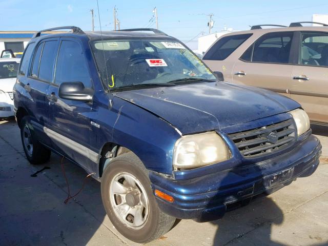 2S3TE52VX36102570 - 2003 SUZUKI VITARA JLS BLUE photo 1