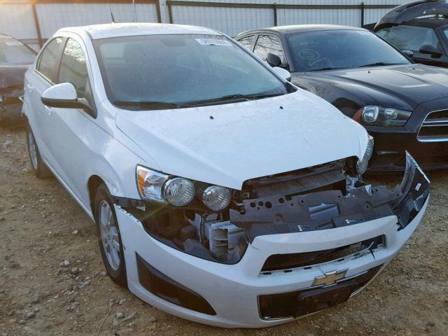 1G1JA5SH6C4108999 - 2012 CHEVROLET SONIC LS WHITE photo 1