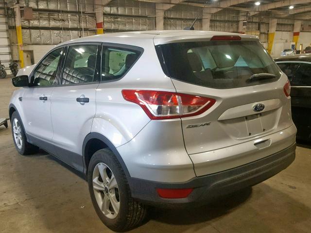 1FMCU0F76FUA43891 - 2015 FORD ESCAPE S SILVER photo 3