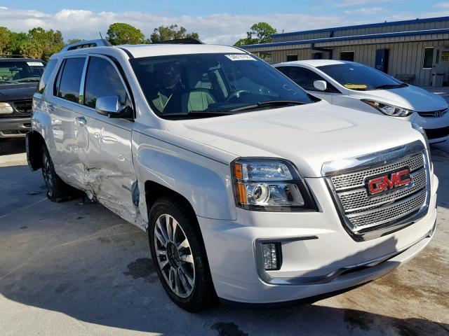 2GKFLRE37G6308071 - 2016 GMC TERRAIN DE WHITE photo 1