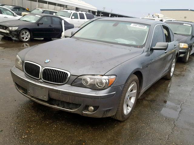 WBAHL83586DT04935 - 2006 BMW 750 I CHARCOAL photo 2