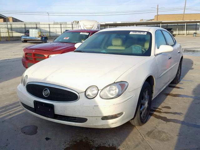 2G4WD552371178517 - 2007 BUICK LACROSSE C WHITE photo 2