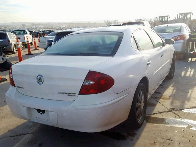 2G4WD552371178517 - 2007 BUICK LACROSSE C WHITE photo 4