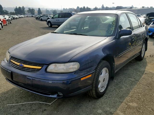 1G1NE52J016120169 - 2001 CHEVROLET MALIBU LS Көк фото 2