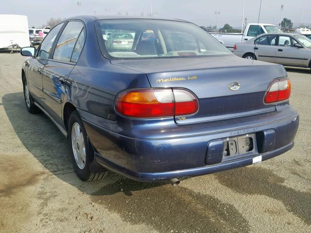 1G1NE52J016120169 - 2001 CHEVROLET MALIBU LS Көк фото 3