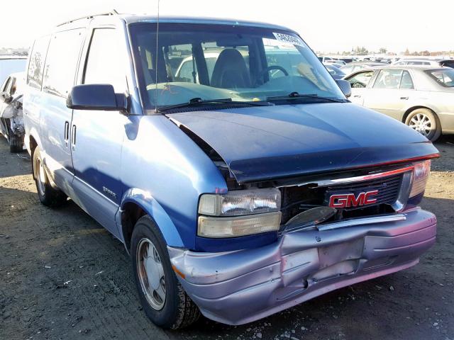 1GKDM19W7VB537418 - 1997 GMC SAFARI XT BLUE photo 1