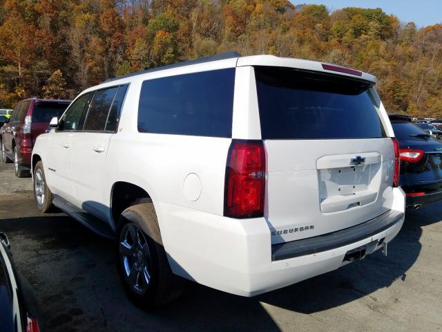 1GNSKHKC9JR303453 - 2018 CHEVROLET SUBURBAN K WHITE photo 3