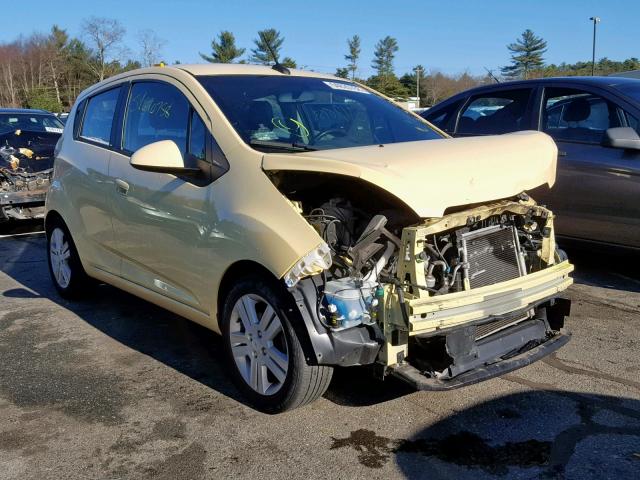 KL8CB6S94DC546447 - 2013 CHEVROLET SPARK LS YELLOW photo 1