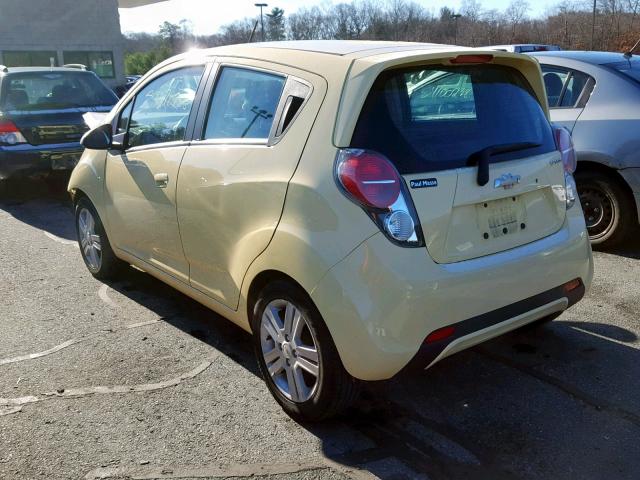 KL8CB6S94DC546447 - 2013 CHEVROLET SPARK LS YELLOW photo 3