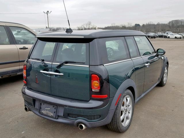 WMWMM33589TP93412 - 2009 MINI COOPER S C GREEN photo 4