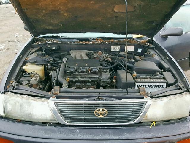 4T1BF12B3TU086084 - 1996 TOYOTA AVALON XL PURPLE photo 7