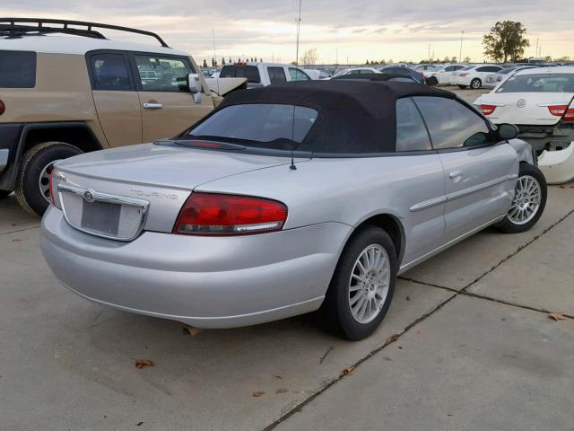 1C3EL55R96N258888 - 2006 CHRYSLER SEBRING TO SILVER photo 4