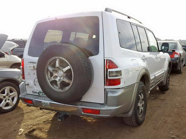 JA4MW51R32J000270 - 2002 MITSUBISHI MONTERO LI WHITE photo 4