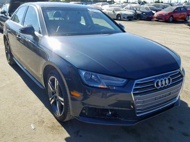 WAULMAF48JA074518 - 2018 AUDI A4 ULTRA P GRAY photo 1