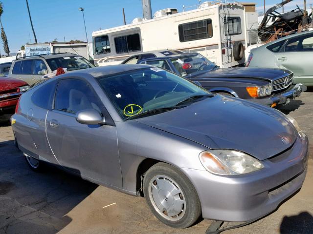 JHMZE13796S000677 - 2006 HONDA INSIGHT GRAY photo 1