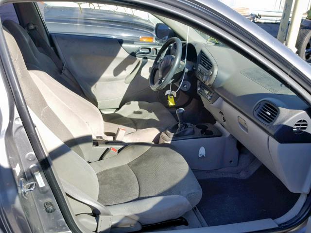 JHMZE13796S000677 - 2006 HONDA INSIGHT GRAY photo 5