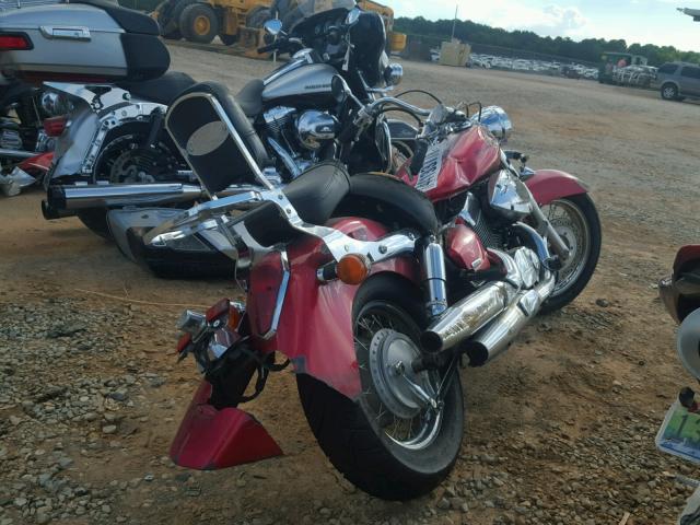 JH2RC50028K410494 - 2008 HONDA VT750 C RED photo 4