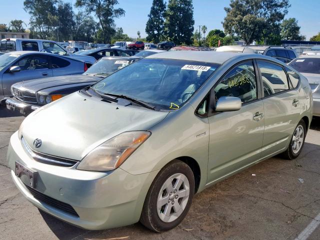 JTDKB20U983371878 - 2008 TOYOTA PRIUS GREEN photo 2