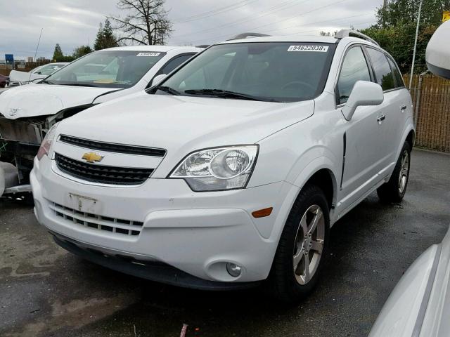 3GNFL4E54CS628189 - 2012 CHEVROLET CAPTIVA SP WHITE photo 2