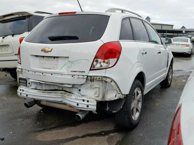 3GNFL4E54CS628189 - 2012 CHEVROLET CAPTIVA SP WHITE photo 4