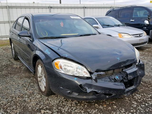 2G1WC5E36D1220053 - 2013 CHEVROLET IMPALA LTZ GRAY photo 1