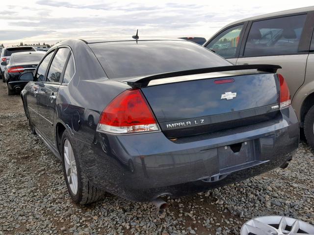 2G1WC5E36D1220053 - 2013 CHEVROLET IMPALA LTZ GRAY photo 3