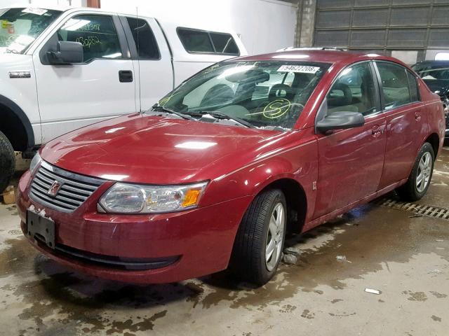 1G8AJ55F77Z133768 - 2007 SATURN ION LEVEL 红色 照片 2