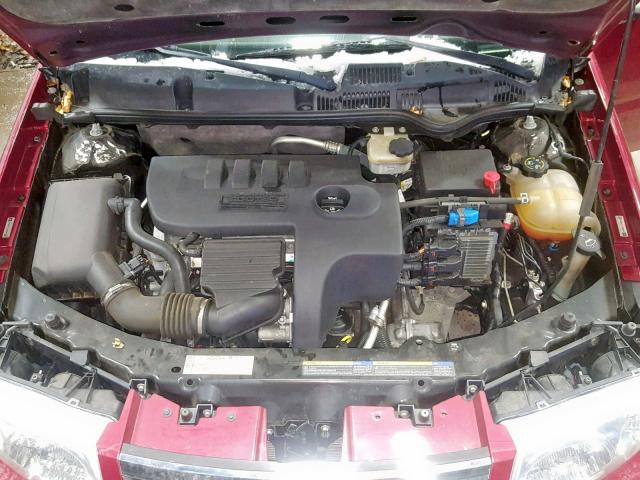 1G8AJ55F77Z133768 - 2007 SATURN ION LEVEL 红色 照片 7