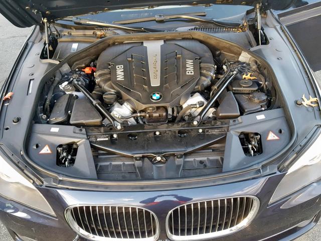 WBAKC6C59CC396195 - 2012 BMW 750 XI BLUE photo 7