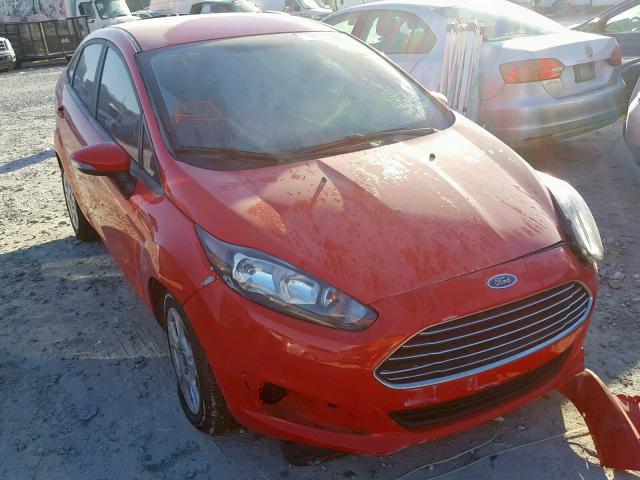 3FADP4BJ9FM191312 - 2015 FORD FIESTA SE RED photo 1