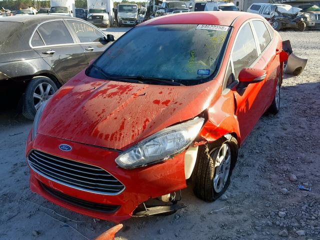 3FADP4BJ9FM191312 - 2015 FORD FIESTA SE RED photo 2