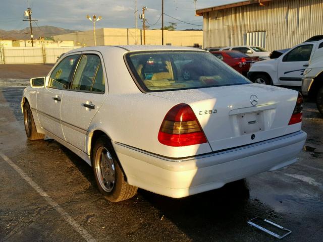 WDBHA29G8WA569739 - 1998 MERCEDES-BENZ C 280 WHITE photo 3