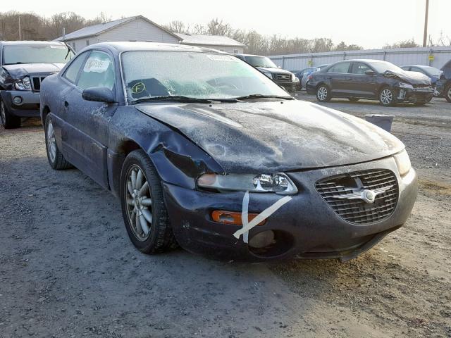 4C3AU52N6WE147629 - 1998 CHRYSLER SEBRING LX BLACK photo 1