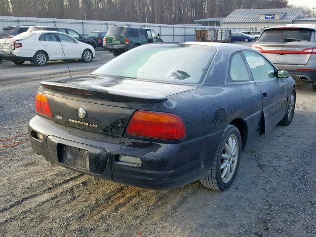 4C3AU52N6WE147629 - 1998 CHRYSLER SEBRING LX BLACK photo 4