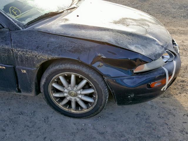 4C3AU52N6WE147629 - 1998 CHRYSLER SEBRING LX BLACK photo 9