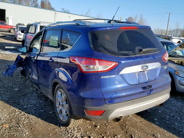 1FMCU9J9XGUB39313 - 2016 FORD ESCAPE TIT BLUE photo 3