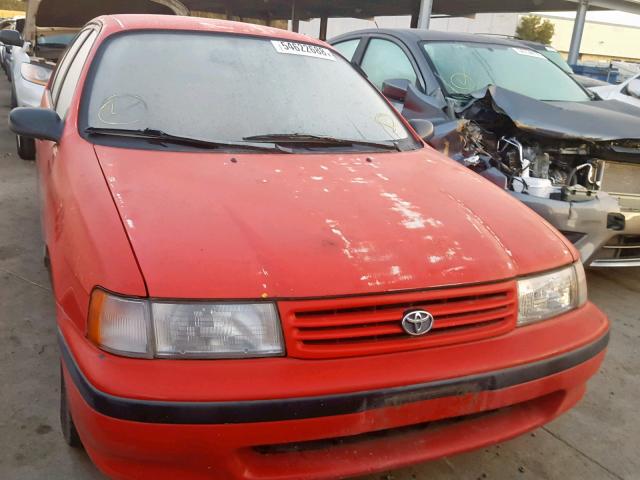 JT2EL43A6M0101261 - 1991 TOYOTA TERCEL DEL RED photo 9