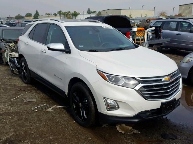 2GNAXMEV9J6100352 - 2018 CHEVROLET EQUINOX PR WHITE photo 1