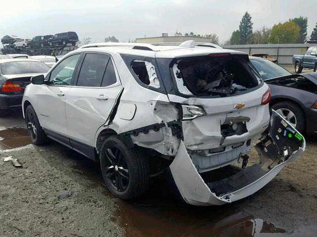 2GNAXMEV9J6100352 - 2018 CHEVROLET EQUINOX PR WHITE photo 3