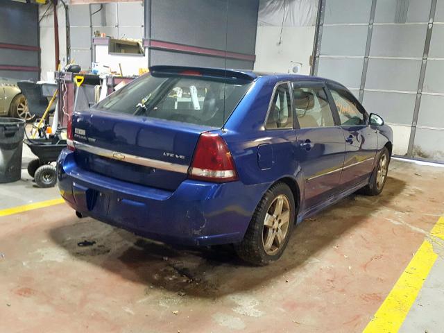 1G1ZU63806F160233 - 2006 CHEVROLET MALIBU MAX 蓝色 照片 4