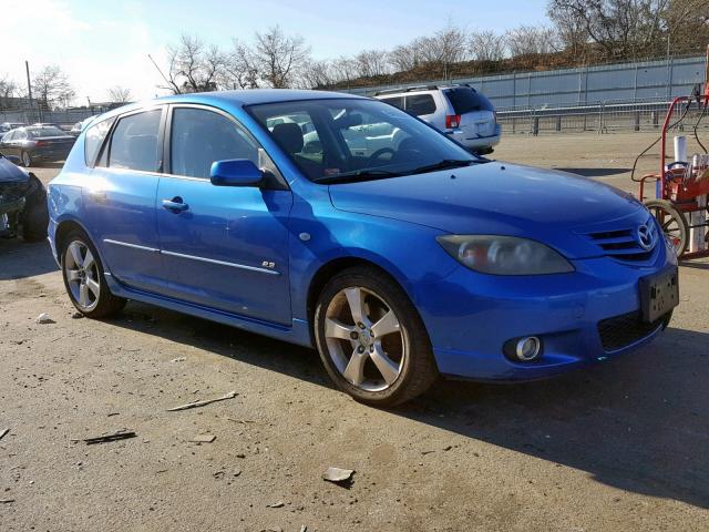 JM1BK343641188788 - 2004 MAZDA 3 HATCHBAC BLUE photo 1