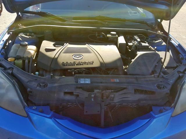 JM1BK343641188788 - 2004 MAZDA 3 HATCHBAC BLUE photo 7