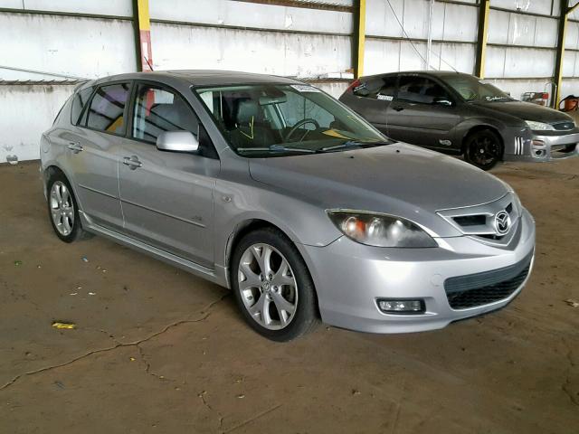 JM1BK343281160203 - 2008 MAZDA 3 HATCHBAC GRAY photo 1