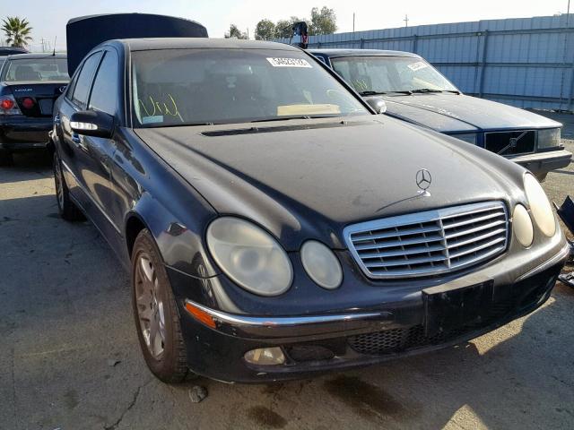 WDBUF65J63X110274 - 2003 MERCEDES-BENZ E 320 BLACK photo 1