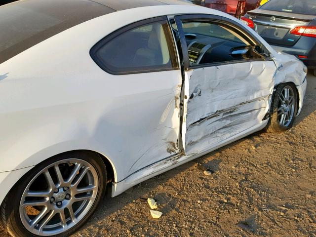 JTKDE3B76A0317869 - 2010 TOYOTA SCION TC თეთრი ფოტო 9